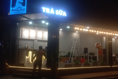 Báo Giá Dự Án Thi Công Quán Trà Sữa Tại 187 Lý Tự Trọng, Quận 1