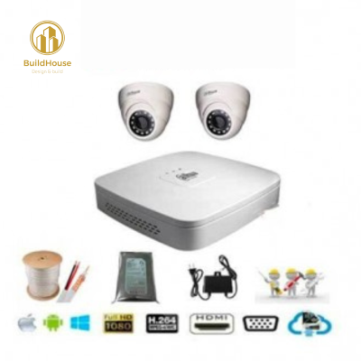 TRỌN BỘ 2 CAMERA DAHUA HD2002