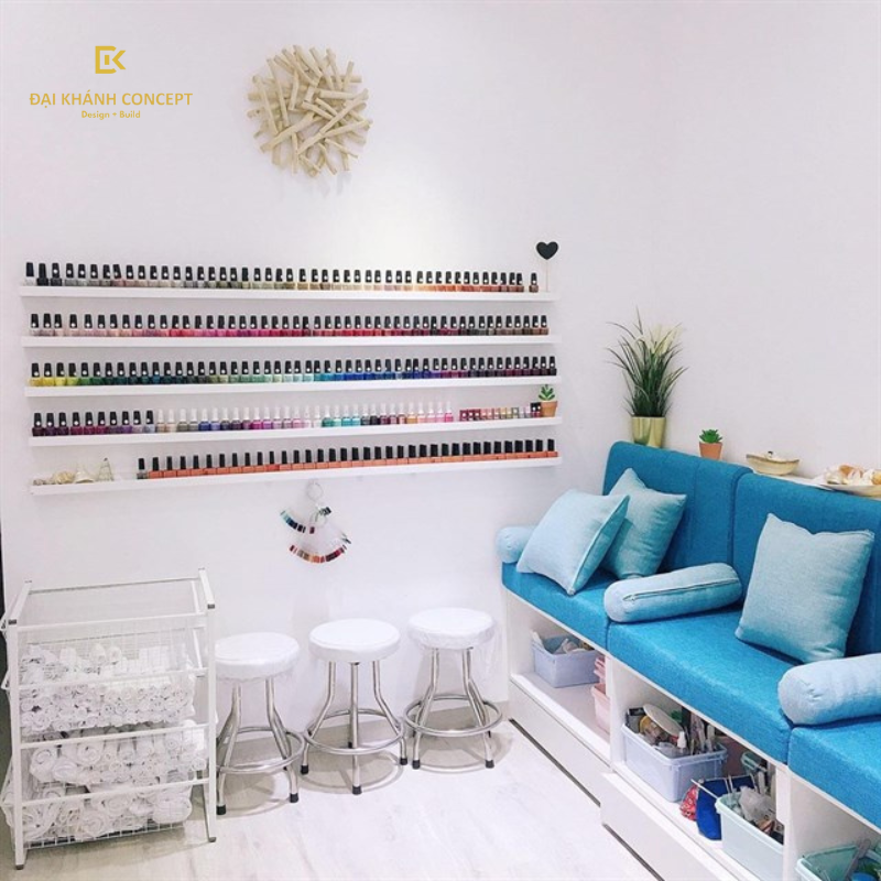 Bảng Giá Dự Án Thiết Kế Và Thi Công Tiệm Nail Tại TP.HCM