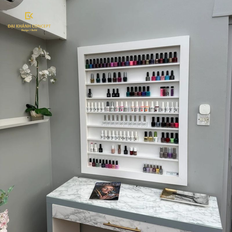 Bảng Giá Dự Án Thiết Kế Và Thi Công Tiệm Nail Tại TP.HCM