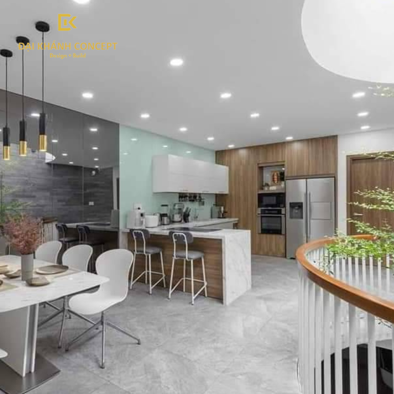 Bảng giá tham khảo cho dự án trang trí nội thất phòng bếp