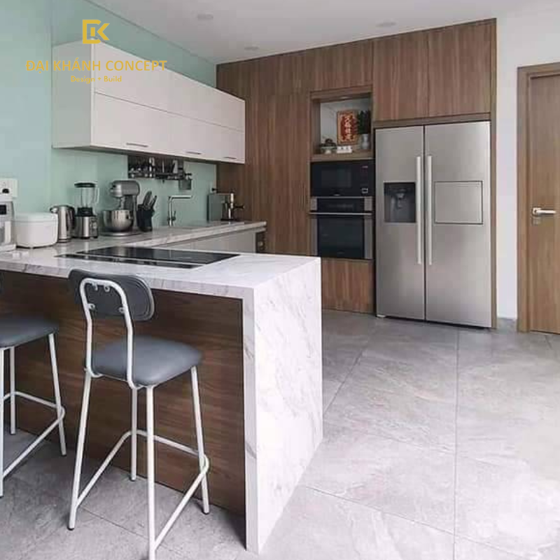Bảng giá tham khảo cho dự án trang trí nội thất phòng bếp