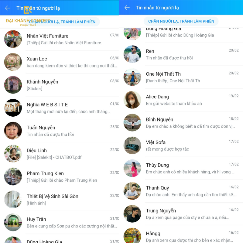 FEEDBACK TỪ KHÁCH HÀNG