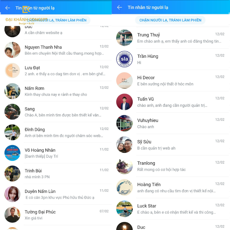 FEEDBACK TỪ KHÁCH HÀNG