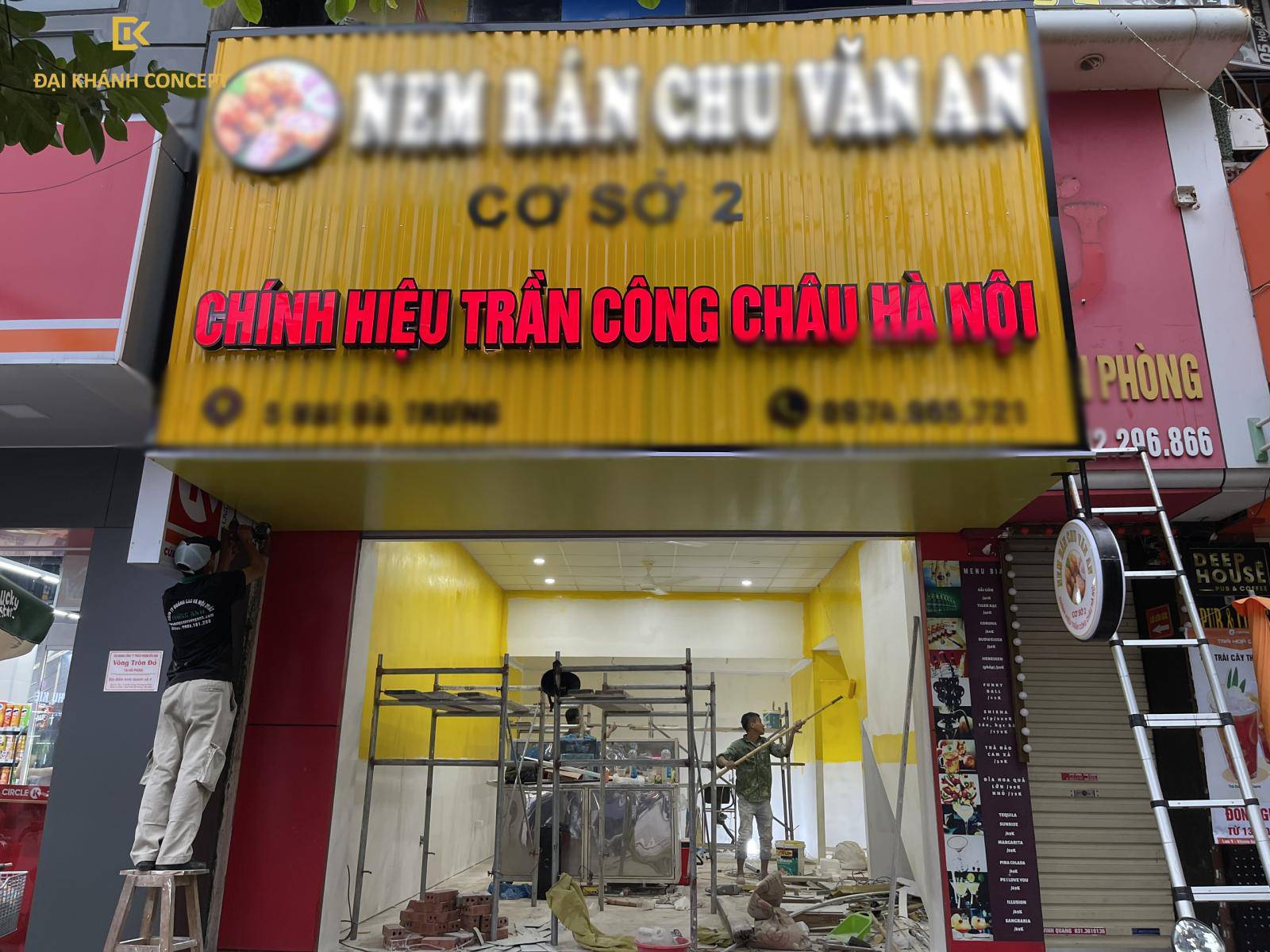 Đại Khánh Concept chuyên làm bảng hiệu quảng cáo