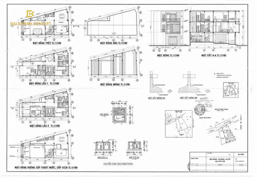 Thế nào là một bản vẽ thiết kế hoàn chỉnh 