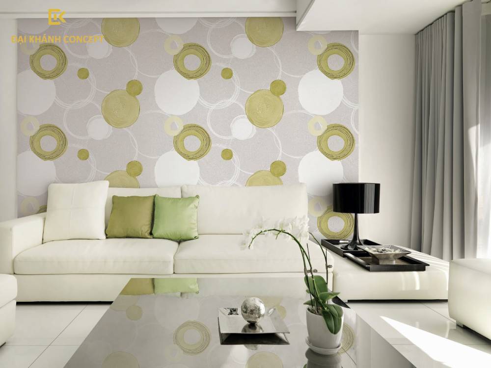 Dịch vụ dán giấy dán tường tại Đại Khánh Concept