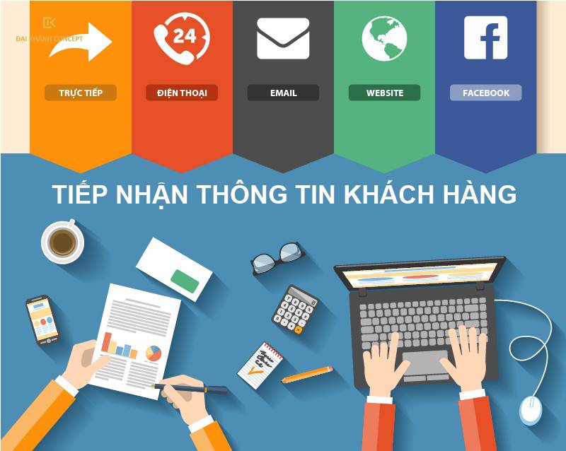 Tiếp nhận nhu cầu, khảo sát công trình và tư vấn khách hàng