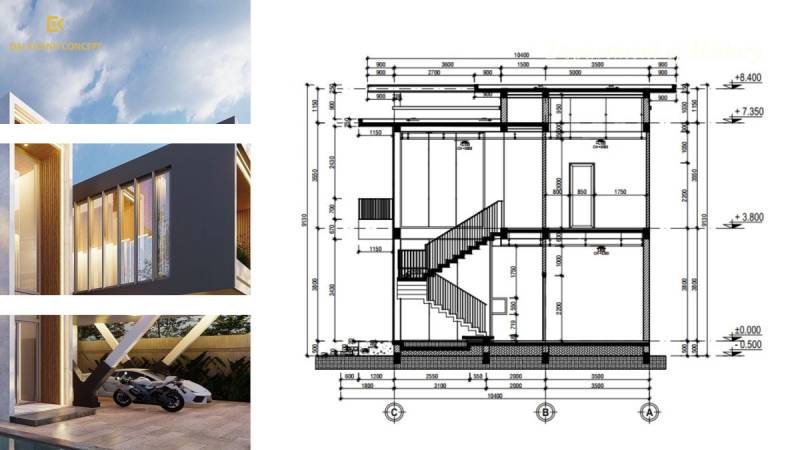 Hồ sơ thiết kế kiến trúc bao gồm những bản vẽ gì?