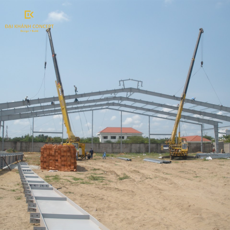 Báo giá chi tiết cho một dự án thi công kho hàng