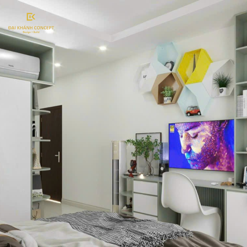 Hoàn thiện dự án căn chung cư mang đậm không gian tĩnh lặng