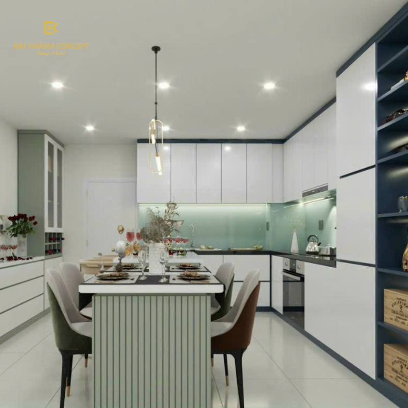 Hoàn thiện dự án căn chung cư mang đậm không gian tĩnh lặng