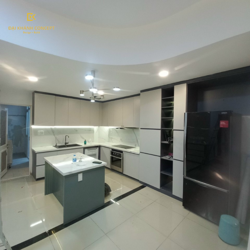 Hoàn thiện dự án căn chung cư mang đậm không gian tĩnh lặng