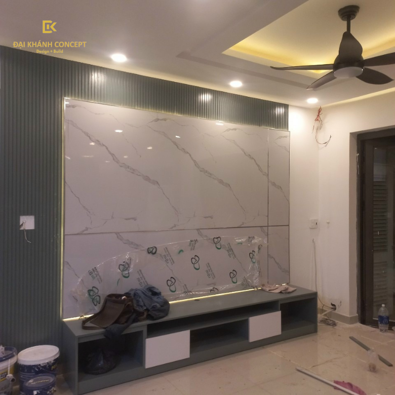 Hoàn thiện dự án căn chung cư mang đậm không gian tĩnh lặng