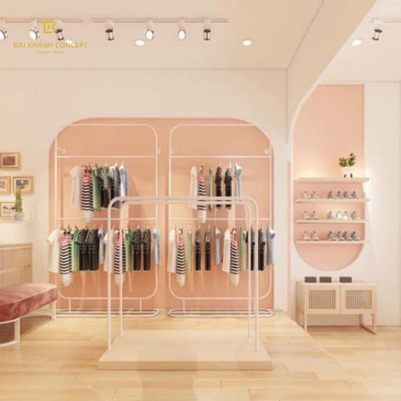 Bảng báo giá dự án thiết kế và thi công Shop thời trang