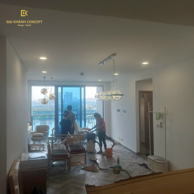 Bảng báo giá dự án thiết kế và thi công chung cư view sông Sài Gòn 
