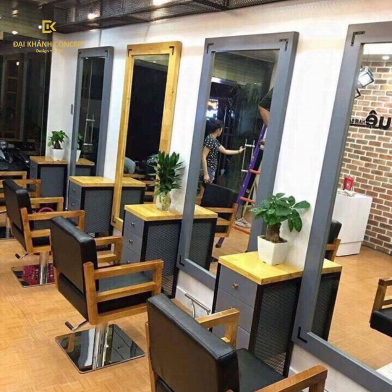 Bảng giá chi tiết cho dự án thiết kế và thi công tiệm tóc tại HCM